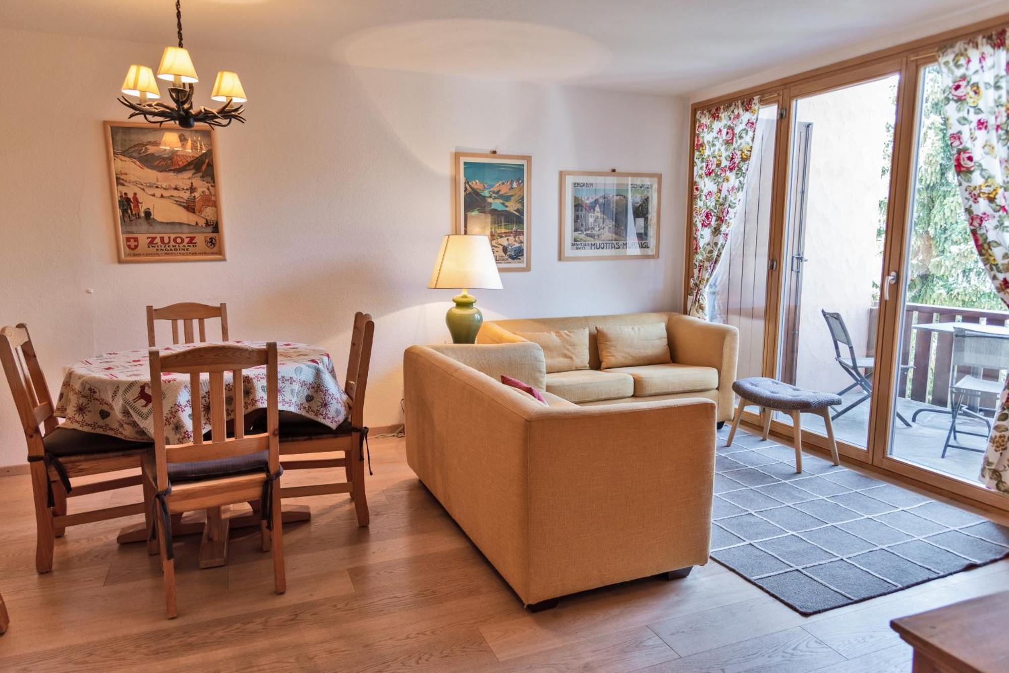 Chesa Alvra - Celerina Apartment Celerina/Schlarigna Luaran gambar